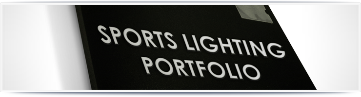 Barrett Electrical Sports Lighting Portfolio.