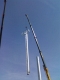 Installing sports lights at Esler Park Newry