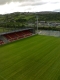 Installing sports lights at Esler Park Newry