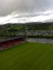 Installing sports lights at Esler Park Newry